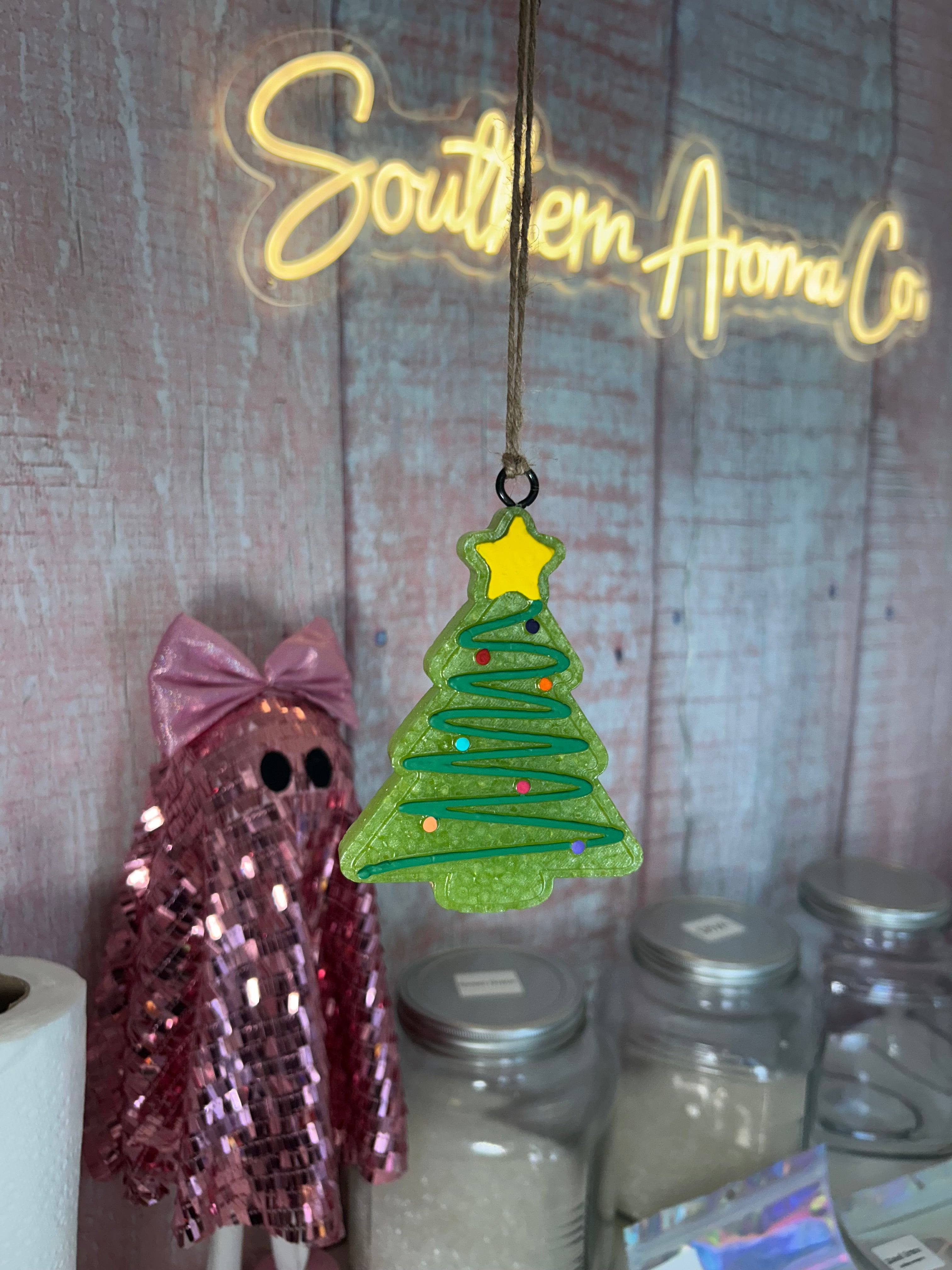 Christmas tree with star